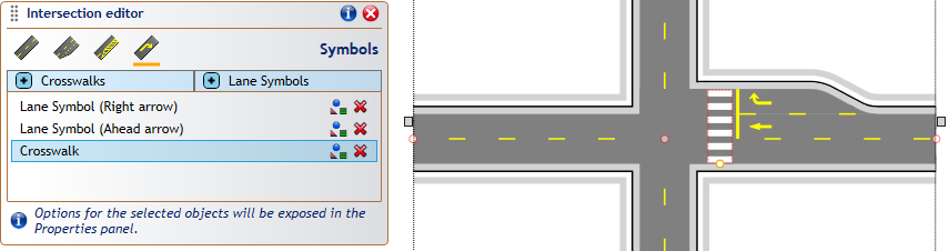 Creating an intersection in RapidPlan – Step 3